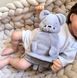 Термо іграшка "Ведмедик" Bear - Grey фото