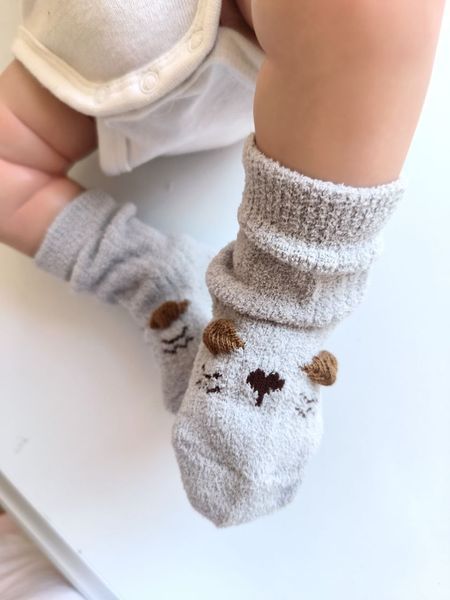 Подарунковий набір з пледом та шкарпетками grey set co фото